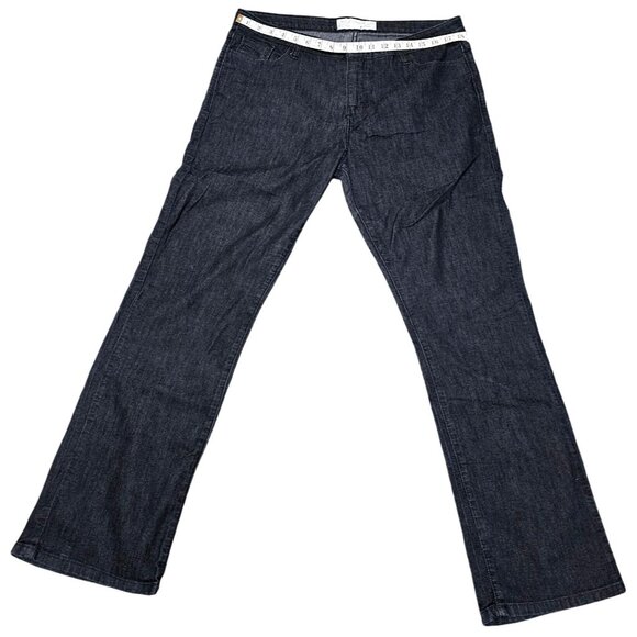 XOXO Fragile Jeans Women's Dark Wash Bootcut Denim Pants Size 15 - Picture 11 of 11